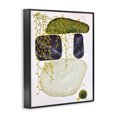thumbnail image 2 of Stupell Industries Eclectic Botanical Mossy Rock Shapes Black Framed Giclee Art, 11 x 14, by Jocelyn Benford, 2 of 7