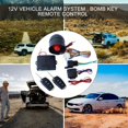 thumbnail image 2 of New Car Alarm Remote Control Alarm Set Automatic Open Window Lift Box Control Lock One-way Vehicle System Alarm, 2 of 5
