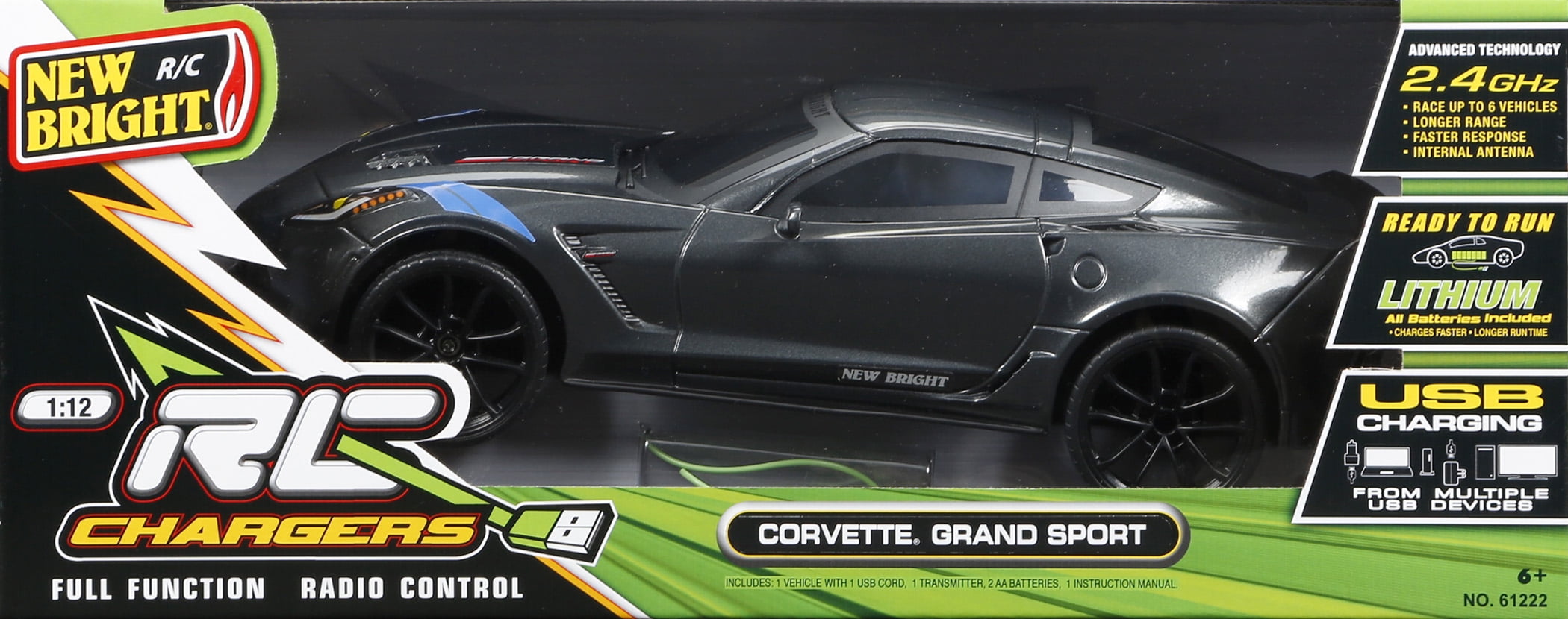 remote control corvette full size