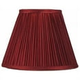 thumbnail image 2 of Urbanest Softback Mushroom Pleated Lamp Shades, 5x9x7", Tan, Set of 2, 2 of 5