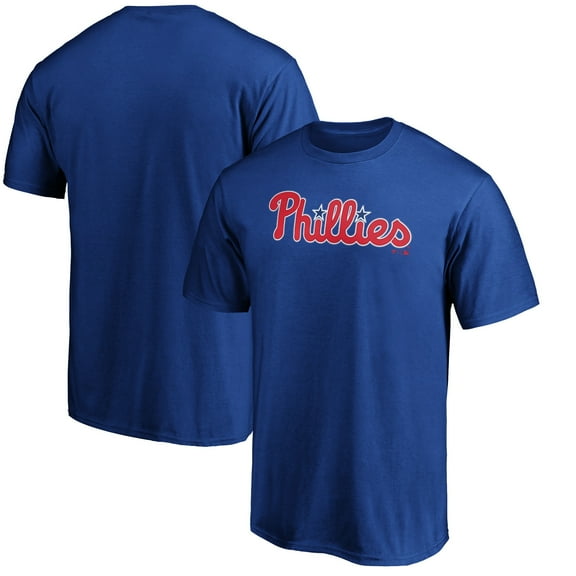 Men's Royal Philadelphia Phillies Official Team Wordmark T-Shirt