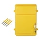 thumbnail image 2 of Buzón de pared con cerradura, buzón de sugerencias, organizador multiusos Amarillo, 2 of 9
