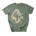 thumbnail image 2 of Bigfoot Dandelion T-Shirt, Vintage Sasquatch Woodland Nature Graphic Tee, 2 of 4