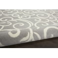 thumbnail image 6 of Nourison Grafix Botanical Grey Area Rug, 6 of 7