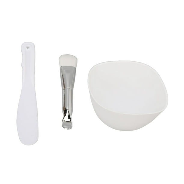 JUEGO DE CEPILLO DE TAZÓN DE MÁSCARA, KIT DE MÁSCARA FACISO DE BRICOLAJE PARA LA PIEL AMIGABLE PARA LA PIEL PARA SPA