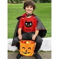 thumbnail image 2 of Cute Halloween Kitten W Fangs T-Shirt Toddler -Image by Shutterstock,  2 Toddler, 2 of 4