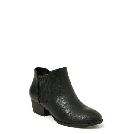 Melrose Ave Women’s Faux Leather Low Profile Chelsea Booties