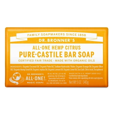 2X - Dr. Bronner's Citrus Bar Soap - 5oz