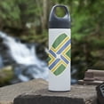 thumbnail image 3 of Die Cut Sticker Portland, Oregon, City Flag, Letterpress, Contour Vinyl Sticker 3 to 6 inches, (Waterproof Decal for Cars, Water Bottles, Laptops, Coolers), Large, 3 of 5