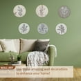 thumbnail image 4 of 6 Pcs Boho Plant Wall Art Print Set Boho Wooden Wall Print Neutral Vintage Wall Decor Minimalist Hanging Art Wall Decor Farmhouse Bedroom Living Room Office (Retro), 4 of 11