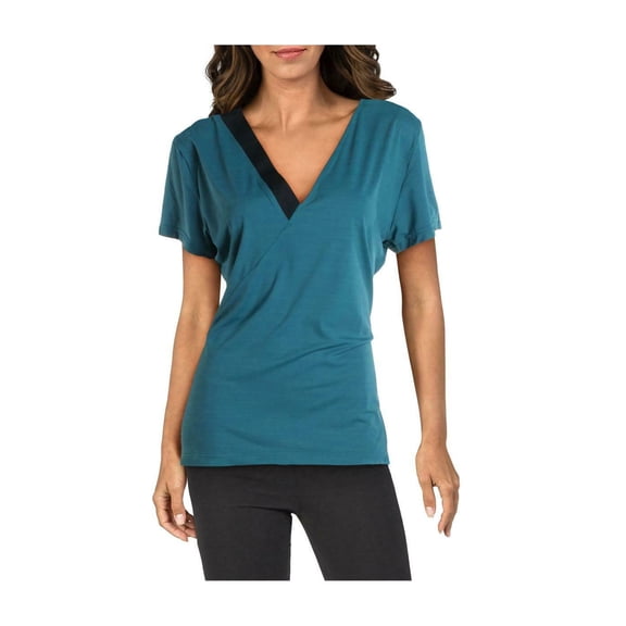 Reebok Womens CrossFit Activchill Basic T-Shirt, Blue, XX-Small