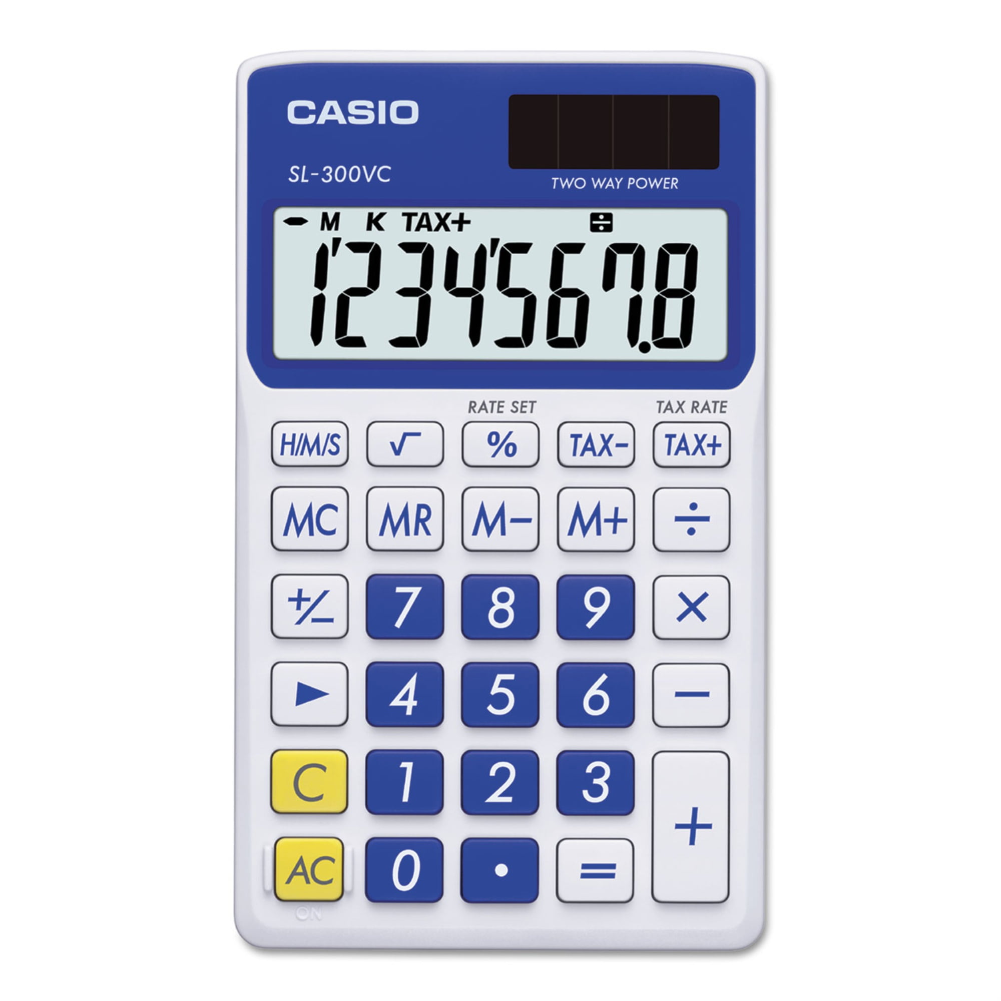 Casio SL300SVBE Handheld Calculator ,CALCULATOR,BASIC,8DIGIT