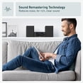 thumbnail image 5 of Panasonic Sistema estéreo compacto con reproductor de CD, Bluetooth, radio FM y USB con control de graves y agudos, sistema estéreo de 80 W para el hogar con mando a distancia - SC-PM700PP-K (negro), 5 of 5