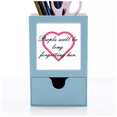 thumbnail image 1 of Commemorate Forgetting English Feelings Desk Supplies Organizer Pen Holder Card, 1 of 3