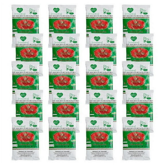 CChaTraMue Thai Green Milk Loose Leaf Tea Mix - 7 oz (200g) | Authentic Thai Tea Blend (20/Case)