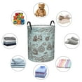 thumbnail image 6 of Gaeub Pirate Adventure Map Dirty Clothes Storage Basket, Toy Storage Bin for Storing Clothing, Diapers, Toys - Medium, 6 of 8