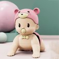thumbnail image 2 of Interactive Singing Crawling Baby Doll Toy, Educational Early Learning Toy with Laugh/Talk/Song Features, Safe Soft Body for Toddlers Girls Ages 2-5 (Includes 2xAAA Batteries), 2 of 5