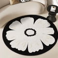 thumbnail image 4 of Fwttom Large Round Area Rug for Living Room Bedroom, Non-Slip Rugs for Kids Room, Background Washable Carpet Floor Mat for Home Nursery Room Decor, 4 of 8