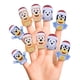thumbnail image 1 of Set de marionetas con dedos Ginsey Bluey, 10 piezas, tema navideño, 1 of 4