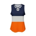 thumbnail image 4 of Cilsoka Womens Tank Tops Summer Sleeveless Color Block Sexy Shirts Casual Cut Out Ring Keyhole Neck Tanks, 4 of 5