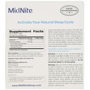 2 Pack Midnite Sleep Aid 30 Chewable Tablets Ea  60 Tablets