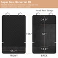 thumbnail image 2 of F-color SUV Cargo Liner para perros, resistente al agua, funda de carga para mascotas, funda para asiento de perro, alfombrilla para SUV, sedanes, furgonetas, con protector de solapa de parachoques, a, 2 of 5