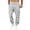 Gray, variant on Cargo Sweatpants for Men Elastic Waist Pants with Pockets Baggy Drawstring Jogger Pants,Workout Casual Wear, Work Travel Hiking