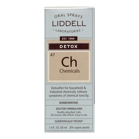 Liddell Laboratories Detox Chemicals, 1 Oz