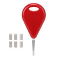 thumbnail image 1 of With Handle Surfboard Fin Screw, Metal Fin Key, For FCS Fins Outdoor Fun Surfing Surfboard Red, 1 of 8