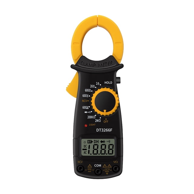 Pince Numérique Compteur Multimètre Portatif AC DC Voltmètre Résistance Diode Fil d'Identification