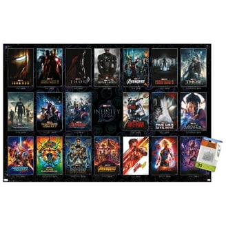 Marvel Avengers: The Infinity Saga - One Sheet Grid Wall Poster