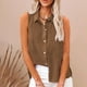 thumbnail image 2 of Vestidos Casuales Para Mujer, Blusas De Mujer De Moda Blusa holgada con lentejuelas y cuello en V para mujer, 2 of 7