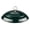 Green, variant on Kingsyard Metal Weather Protective Dome, Heavy Duty Cover for Hanging Bird Feeders, Weatherproof & Easy to Clean, Black