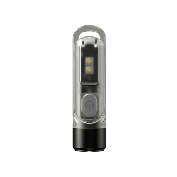 Moyic Linterna de llavero impermeable IP66, linterna recargable por USB, potente herramienta de iluminación de detección de dinero para el hogar Iluminación y accesorios Moyic HA074283-01