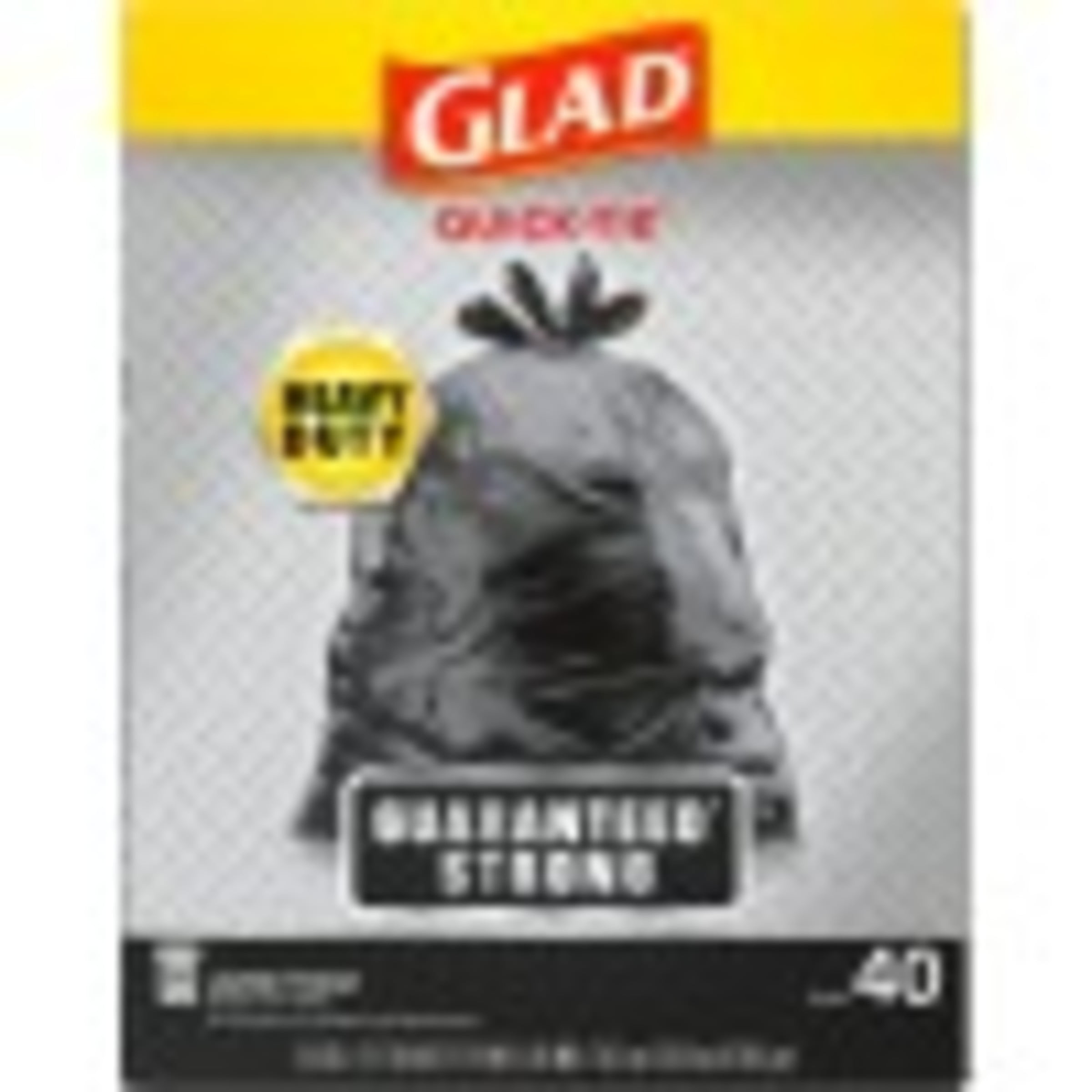 Glad Large Drawstring Trash Bags - Large Size - 30 gal CLO78952PL, CLO  78952PL - Office Supply Hut