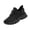 Black, variant on Women's Running Shoes Comfortable Non Slip Slip On Breathable Lightweight Fashion Sneakers Resistant Athletic Sports Walking Gym Work Shoes Black 9 Wide