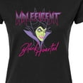 thumbnail image 3 of Disney Villains - Black Hearted - Juniors Fitted Graphic T-Shirt, 3 of 5