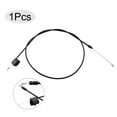 thumbnail image 3 of Z-hook Lawn Mower Train Engine Brake Wheel Drive Throttle Cable Cable With Threaded Joint Made Of Steel Wire, 3 of 8