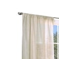 thumbnail image 2 of Thermalogic ThermaSheer Rod-Pocket Semi-Sheer Curtains 63" L, Linen, 2 of 3