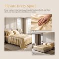 thumbnail image 3 of REGALWOVEN Fitted Sheet, Microfiber Bed Sheets, Soft and Comfortable for All Seasons Champagne 1 PC 78.0x79.9 inch, 3 of 5