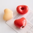 thumbnail image 3 of Home Decor Heart Shaped Candlestick Valentines Day Ceramic Aromatherapy Decorative Elegant, 3 of 6