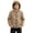 Khaki, variant on Boys Waterproof Windbreaker Outdoor Jacekt Lightweight Full Zip Fall Fashion Soft Lining Kids Raincoat with Hood Army Green 5-14