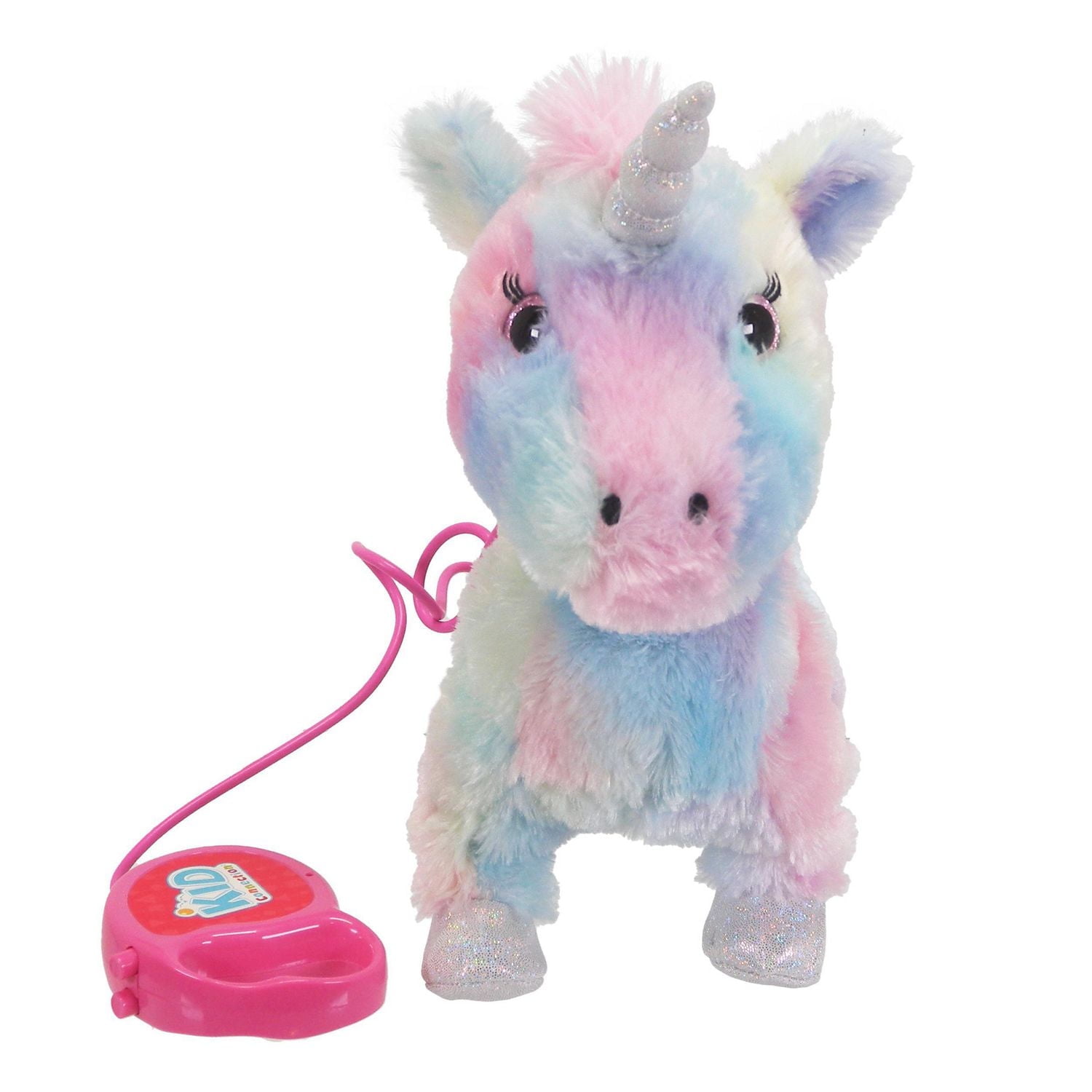 Kid Connection Mon Animal Marcheur - Licorne de Couleur arc-en-ciel