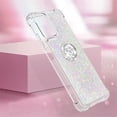thumbnail image 3 of Liquid Quicksand Case for Motorola Moto G Power 5G (2024) with Diamond Kickstand, Luxury Fun Glitter Sparkle Flowing Clear Bling Cover Case for Motorola Moto G Power 5G (2024) -Colorful, 3 of 14
