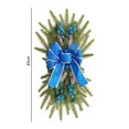 thumbnail image 4 of YAOMOBB Plante Simulée Guirlande de Noël Réutilisable Escalier de Noël Guirlande Plante Artificielle Pomme de Pin Nœud Décoration Intérieure Extérieure, 4 of 6