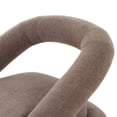 thumbnail image 2 of Divani Casa Tony - Modern Brown Fabric Swivel Accent Chair, 2 of 5