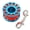 Blue, variant on Scubas Diving Reel Finger Line Spool with Double Ended Bolts Clip Freediving Finger Spool Dives Reel Easy to Use