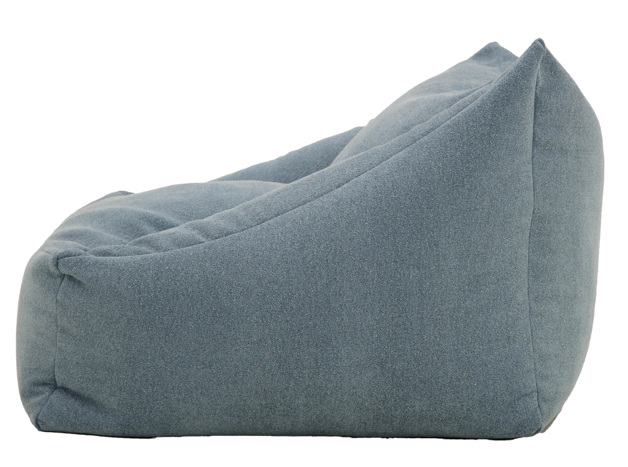 Overman USA Cooper Soft Filled Dorm Bean Bag Chair - Chloe Sky