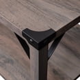 thumbnail image 4 of Gray Wash 2 Tier Coffee Table, 4 of 8