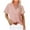 Pink, variant on Admvng Womens Tops Fashion Casual Solid Pullover V-Neck Short Sleeve T-Shirt Tops Blouse S-5XL